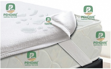 Наматрасник водонепроницаемый с резинкой по углам 160х200