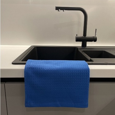 Деметра полотенце вафельное 70*145 лагуна