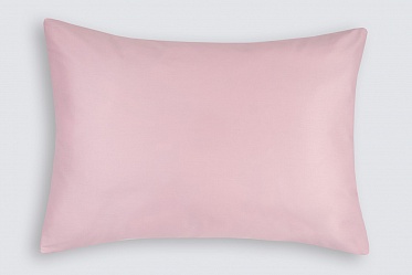 Наволочки из сатина Моноспейс Ecotex 2шт. 50*70 светло-розовый