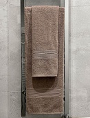 Полотенце махровое Тиффани Он и Она 50*80 капучино