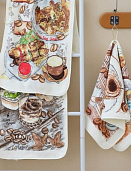 Полотенце микрофибра 40х60 с карабином в ассортименте 