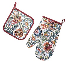 Дивный сад набор для кухни 2 предмета (рукавичка-прихватка, прихватка)