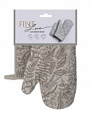 Экостиль Набор для кухни 2 предмета Fine Linе (рукавичка-прихватка, прихватка)