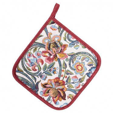 "Прихватка рогожка 20х20 ""Радушная хозяйка"" Дивный сад"