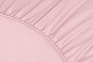 Простыня на резинке Моноспейс Ecotex 200*200*23 светло-розовая