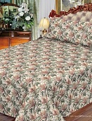 JМ-125 покрывало гобеленовое многоцветное Акварель 150х200