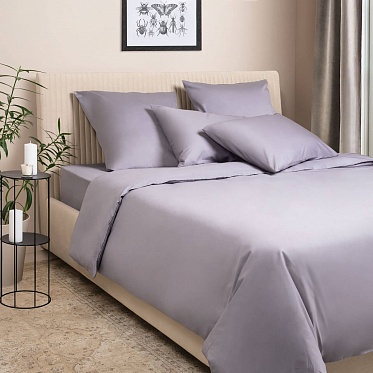 Пододеяльник Моноспейс 1,5сп темно-серый