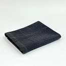 Деметра полотенце вафельное 70*145 темно- серый