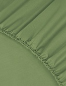 Простыня на резинке Моноспейс Ecotex 180*200*23 зеленая