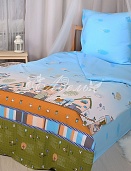 КПБ 1,5 сп. Детский городок Адель 70х70