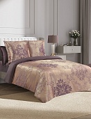 Карингтон постельное бельё из сатин-жаккарда Estetica Ecotex 2 спальное с европростынёй