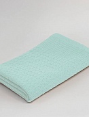 Деметра полотенце вафельное 50*80 голубая мята