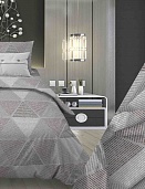 284 Галактика (шоколад) постельное белье из бязи Бояртекс 1,5 спальное