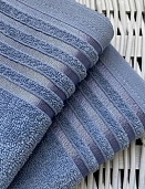 Полотенце махровое Гармония Он и Она 40*65 гиацинтовый