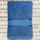 Полотенце махровое Амур Он и Она 100*150 дельфинный