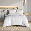 Орхидея постельное бельё из страйп-сатина Ecotex семейное