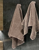 Полотенце махровое Кронос Он и Она 70*130 королевский песок