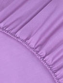 Простыня на резинке Моноспейс Ecotex 180*200*23 фиолетовая