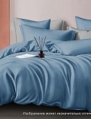 17-4020 ТРХ синий постельное белье из сатина Бояртекс 2 спальное с европростыней 