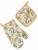Хербал Набор для кухни 2 предмета (рукавичка-прихватка, прихватка)