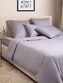 Простыня на резинке Моноспейс Ecotex 140*200*23 темно-серая