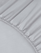 Простыня на резинке Моноспейс Ecotex 140*200*23 серая