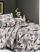 КПБ 2-х сп. Бязь Люкс с европростыней 5606