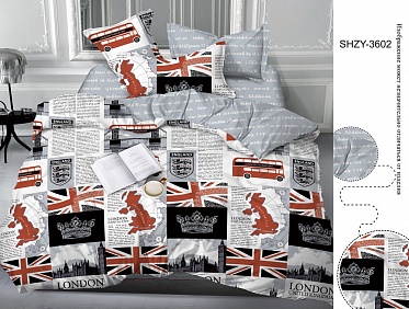 3602 A/B (K) постельное белье из сатина Бояртекс семейный