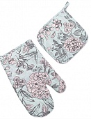 Винтаж Набор для кухни 2 предмета (рукавичка-прихватка, прихватка)